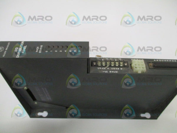 ALLEN BRADLEY 1772-SD SER. A F/W 5 REMOTE I/O SCANNER DISTRIBUTION PANEL UNMP