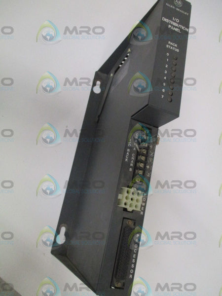 ALLEN BRADLEY 1772-SD SER. A F/W 5 REMOTE I/O SCANNER DISTRIBUTION PANEL UNMP