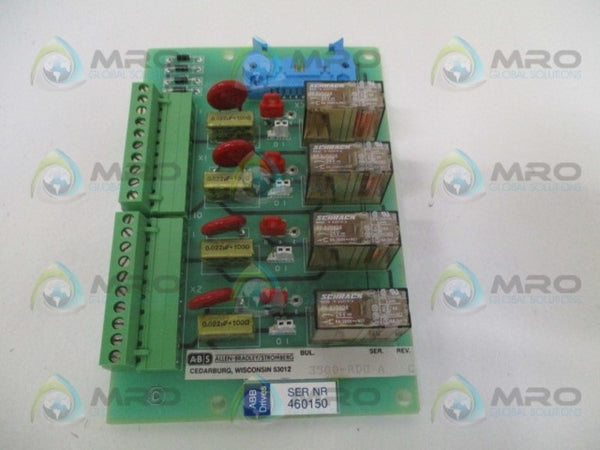 ALLEN BRADLEY 3500-RDO SER. A RELAY OUTPUT BOARD NSMP