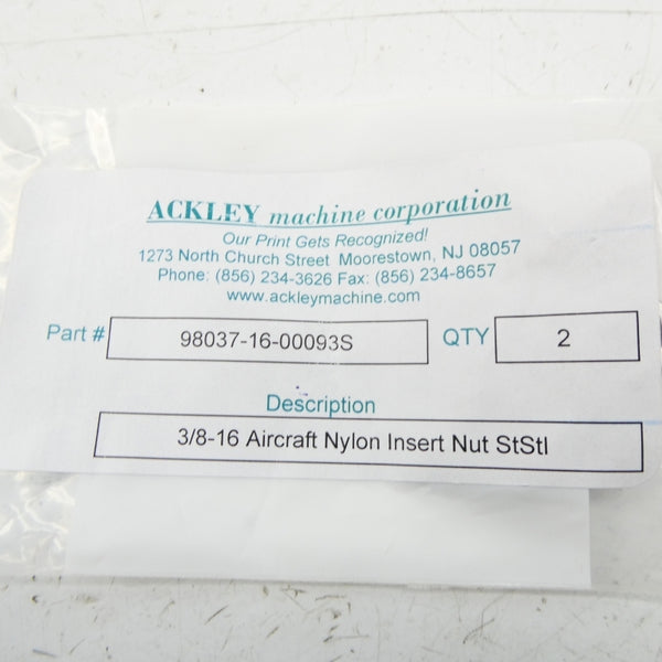 ACKLEY 98037-16-00093S (PKG OF 2) NSMP