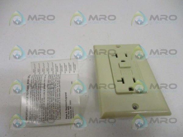 PASS & SEYMOUR TRADEMASTER 2091-I GFCI DUPLEX RECEPTACLE NSMP