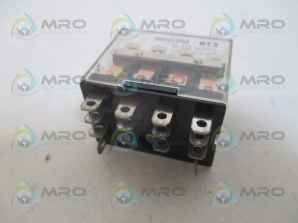 CUTLER HAMMER D7PR4A RELAY 120VAC UNMP