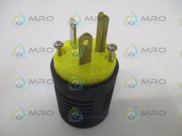PASS & SEYMOUR 5366-X STRAIGHT BLADE PLUG NSMP