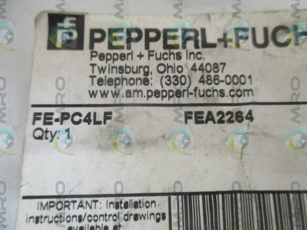 PEPPERL+FUCHS FE-PC4LF PHOTOELECTRIC SENSOR NSMP