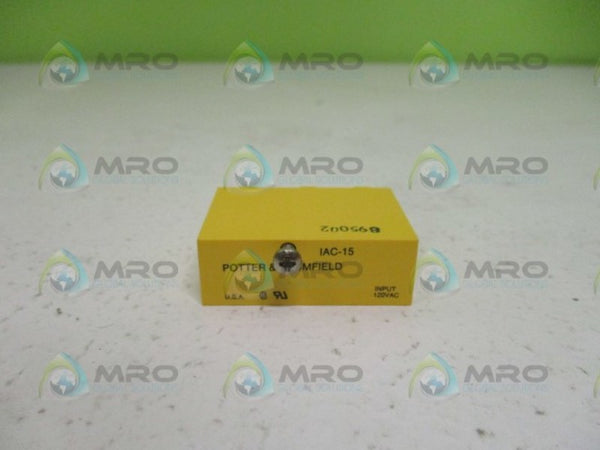 POTTER & BRUMFIELD IAC-15 RELAY 120VAC NSMP