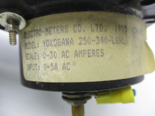 YOKOGAWA 250-340-LSNL 0-30ACA UNMP
