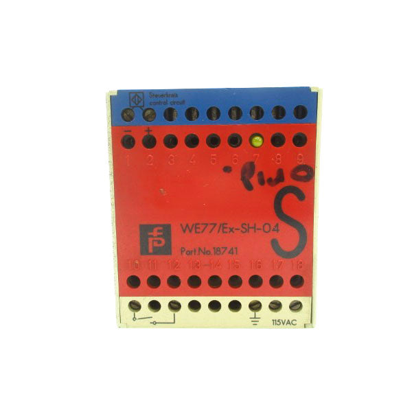 PEPPERL+FUCHS WE77/EX-SH-04 18741 115VAC UNMP