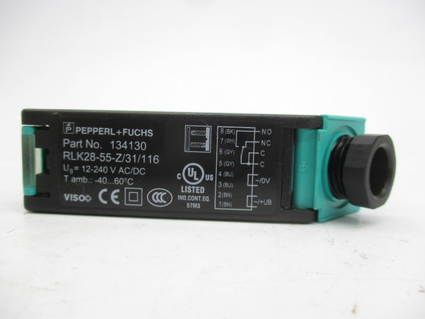 PEPPERL+FUCHS RLK28-55-Z/31/116 134130 12-240VAC/DC NSMP