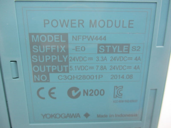 YOKOGAWA NFPW444-E0 24VDC 3.3-4A NSMP