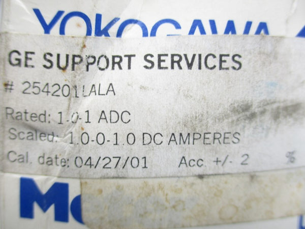 YOKOGAWA 254201LALA 1.0-0-1.0ADC NSMP