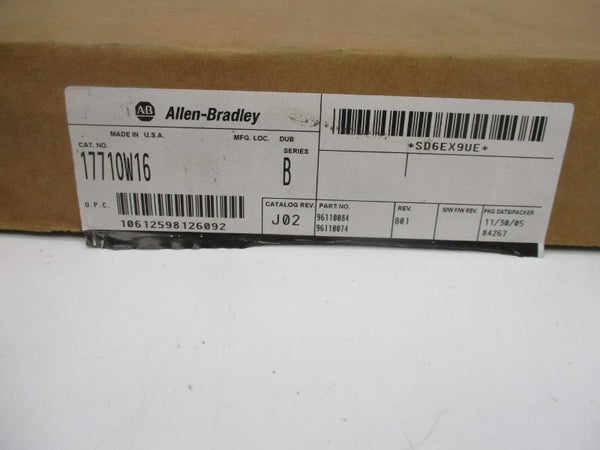 ALLEN BRADLEY 1771-OW16 SER. B 5VDC 1.3A REV. J02 (NO TERMINAL) NSMP