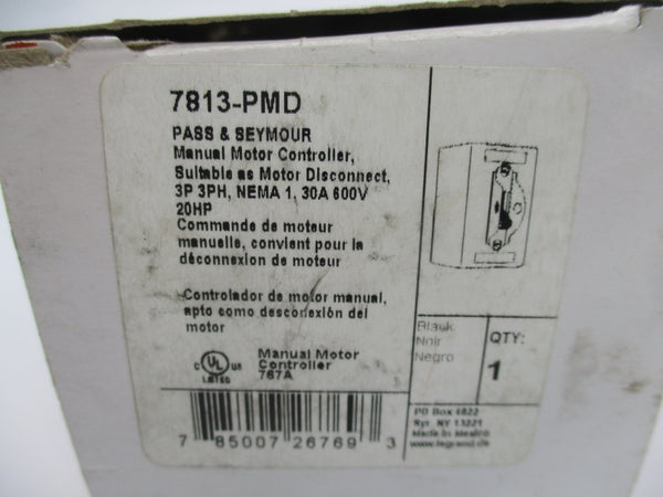 PASS&SEYMOUR 7813-PMD 600V 30A NSMP