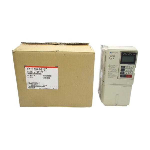 YASKAWA CIMR-G7U4195 380-480V 5.8A (AS PICTURED) NSMP