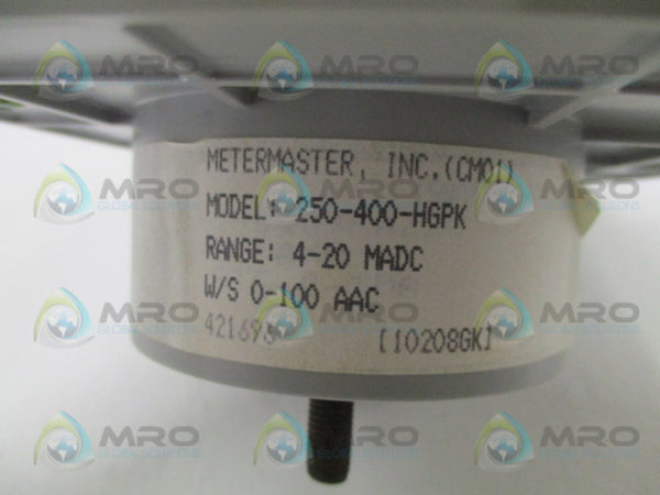 YOKOGAWA 250-400-HGPK PANEL METER 0-100AAC NSMP