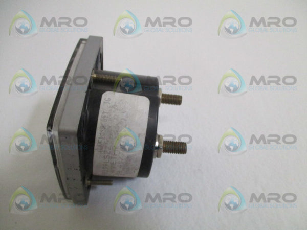 YOKOGAWA 250239LSZZ AC AMMETER 0-5A UNMP