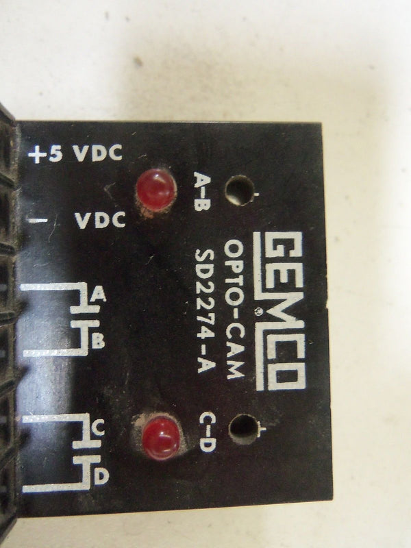 GEMCO SD2274-A OPTO-CAM MODULE UNMP