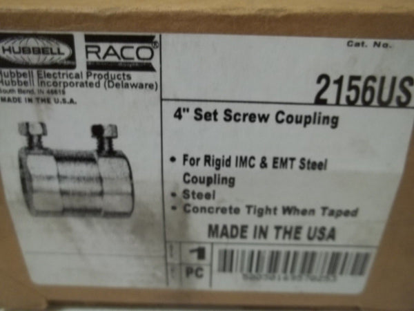 HUBBELL 2156US 4" SET SCREW COUPLING NSMP