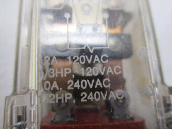 POTTER & BRUMFIELD KRP-11DG-24 RELAY 24VDC 120VAC UNMP