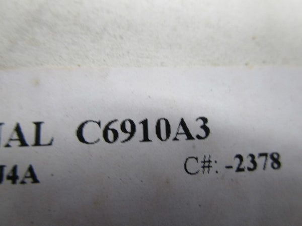 EAGLE SIGNAL C6910A3 TIME DELAY RELAY 120V 50/60HZ NSMP