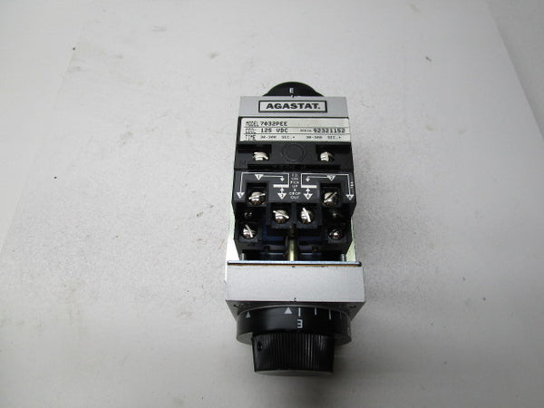 AGASTAT 7032PEE TIMING RELAY 125VDC NSMP