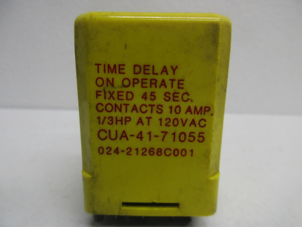 POTTER & BRUMFIELD CUA-41-71055 DELAY RELAY UNMP