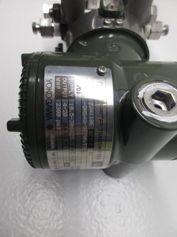 YOKOGAWA EJA110E-DHS4G-917NN/FU1/D1 PRESSURE TRANSMITTER NSMP