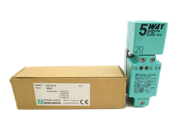 PEPPERL+FUCHS NJ20+U4+W-Y85590 085590 20-253VAC 3A NSMP