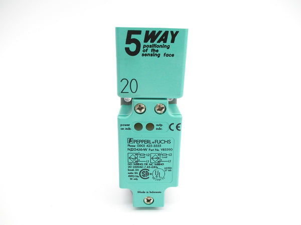 PEPPERL+FUCHS NJ20+U4+W-Y85590 085590 20-253VAC 3A NSMP