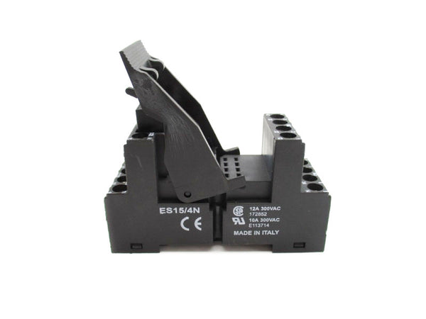 RELAY SOCKET ES15/4N 300VAC 12A NSNP