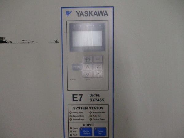 YASKAWA E7BVB096Y E7 BYPASS 480VAC 106A NSNP