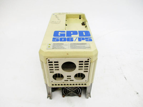 YASKAWA CIMR-P5M43P7 GPD506V-B008 380-460VAC 10.2A (NO OPERATOR) UNMP