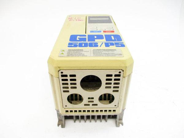 YASKAWA GPD506V-B003 380-460VAC 4.3A UNMP
