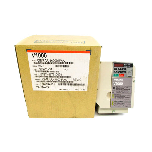 YASKAWA CIMR-VU4A0004FAA 380-480VAC 4.3/3.2A REV. C NSMP