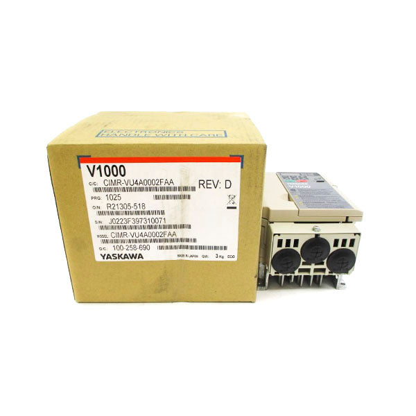 YASKAWA CIMR-VU4A0002FAA 380-480VAC 2.1/1.8A NSMP