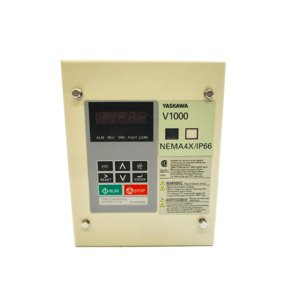 YASKAWA CIMR-VU4A0002GAA 400V 2.1/1.8A NSNP