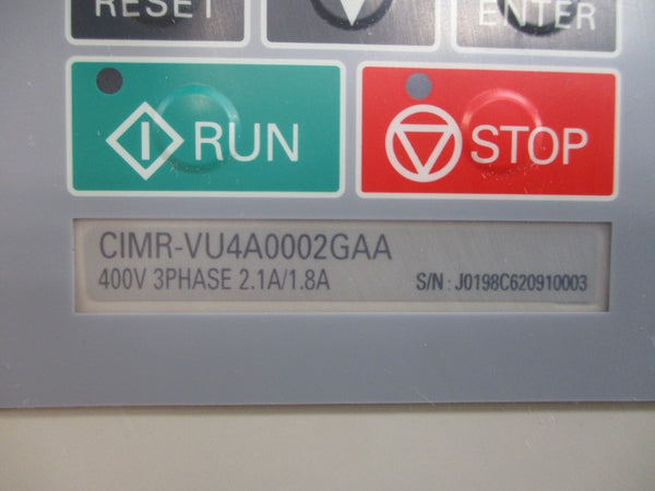 YASKAWA CIMR-VU4A0002GAA 400V 2.1/1.8A NSNP