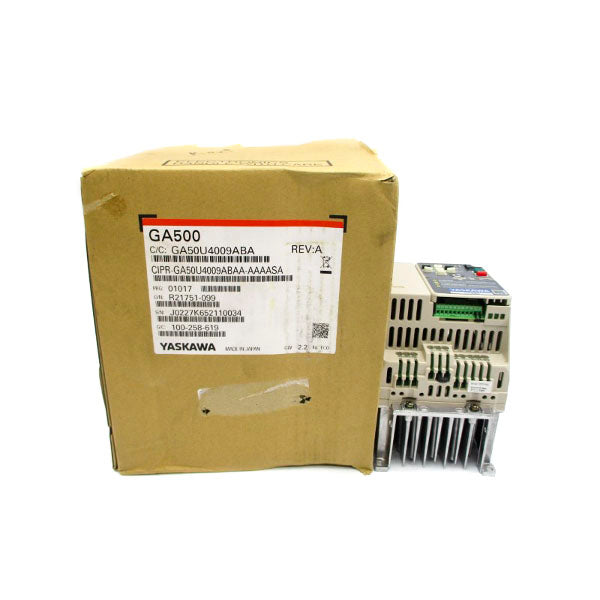 YASKAWA CIPR-GA50U4009ABAA-AAAASA 380-480VAC 9.4/8.2A REV. A NSMP