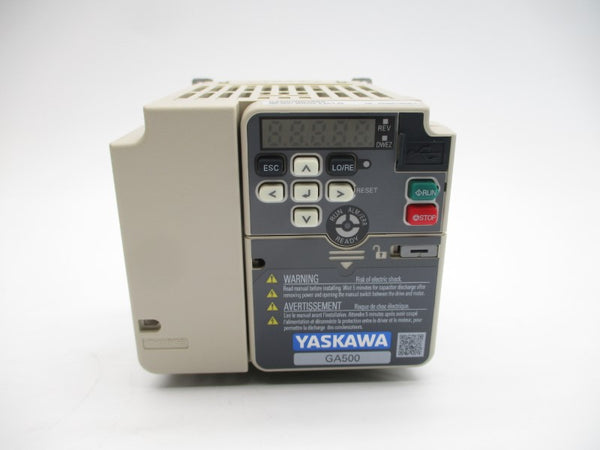 YASKAWA CIPR-GA50U4009ABAA-AAAASA 380-480VAC 9.4/8.2A REV. A NSMP