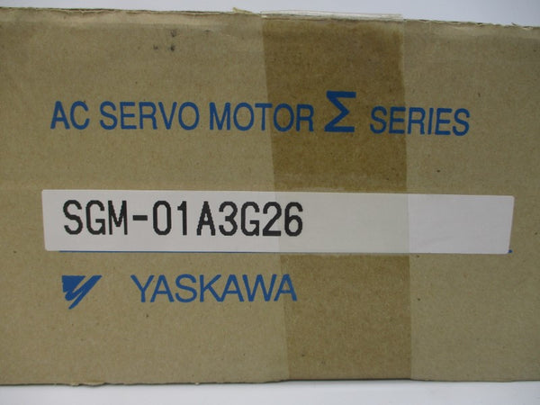 YASKAWA ELECTRIC SGM-01A3G26 200VAC 0.87A NSMP