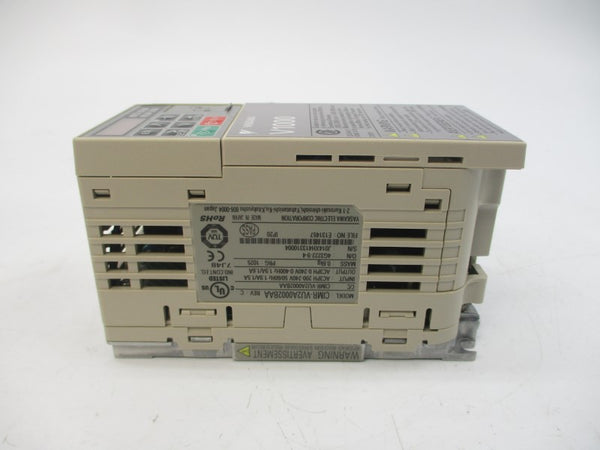 YASKAWA ELECTRIC CIMR-VU2A0002BAA 200-240VAC 1.9/1.5A REV. C NSMP