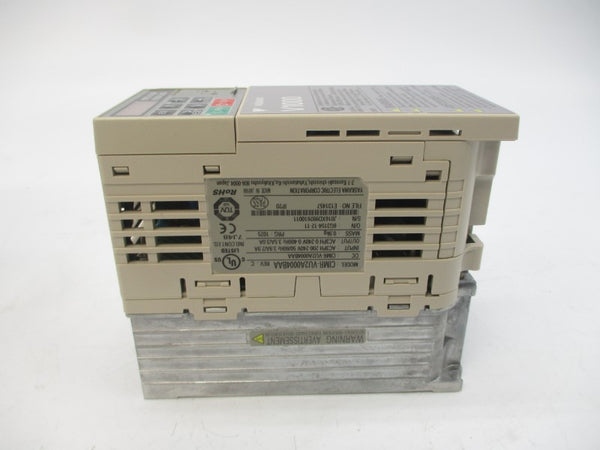 YASKAWA ELECTRIC CIMR-VU2A0004BAA 200-240VAC 3.9/2.9A REV. C NSMP