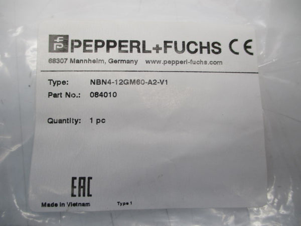 PEPPERL+FUCHS NBN4-12GM60-A2-V1 84010 NSMP