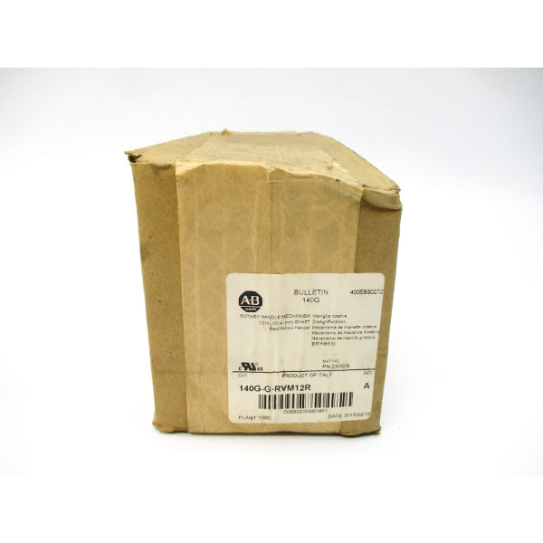 ALLEN BRADLEY 140G-G-RVM12R SER. A DATE: 2015 (BR/WH) NSFS