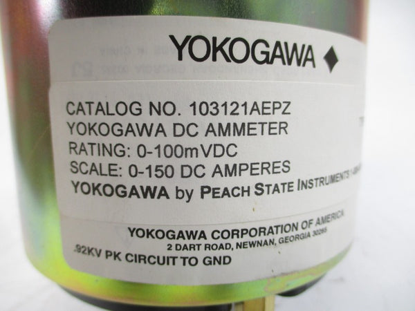 YOKOGAWA 103121AEPZ DB40 0-150DCA NSNP
