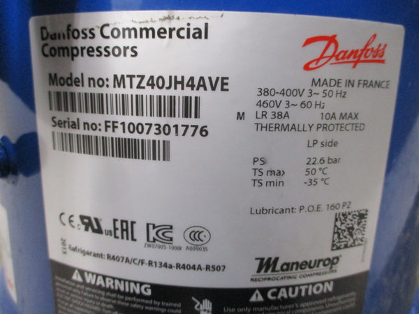 DANFOSS MTZ40JH4AVE 380-400/460V 38A NSNP