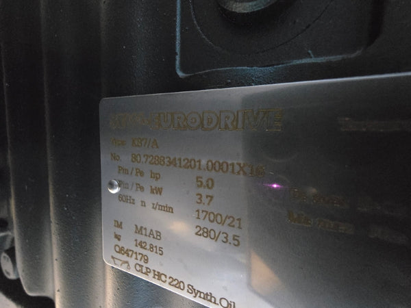 SEW-EURODRIVE K87DRE100LC4BE5HR/MM30 K87/A 380-500V 5.80A NSNP