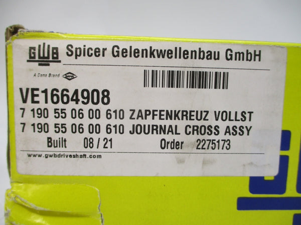 GWB 7 190 55 06 00 610 VE1664908 NSMP