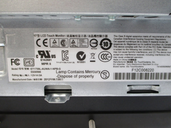 NORTECH ENGINEERING EXP1710-P-17CRT-APR ET1739L-AUWA-1-NPB-G 100-120/200-240V 1.5/0.75A NSNP