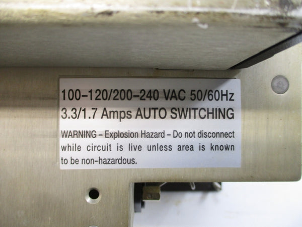 ALLEN BRADLEY 6181-CIBCBBZZZ SER. B 100-120/200-240VAC 3.3/1.7A UNMP