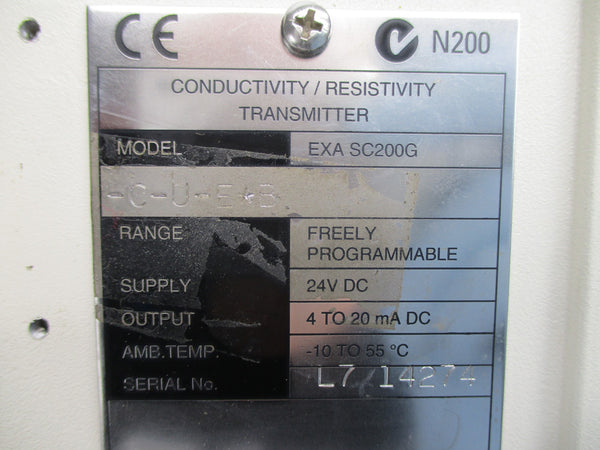 YOKOGAWA EXA-SC200G-C-U-E*B 24VDC NSNP